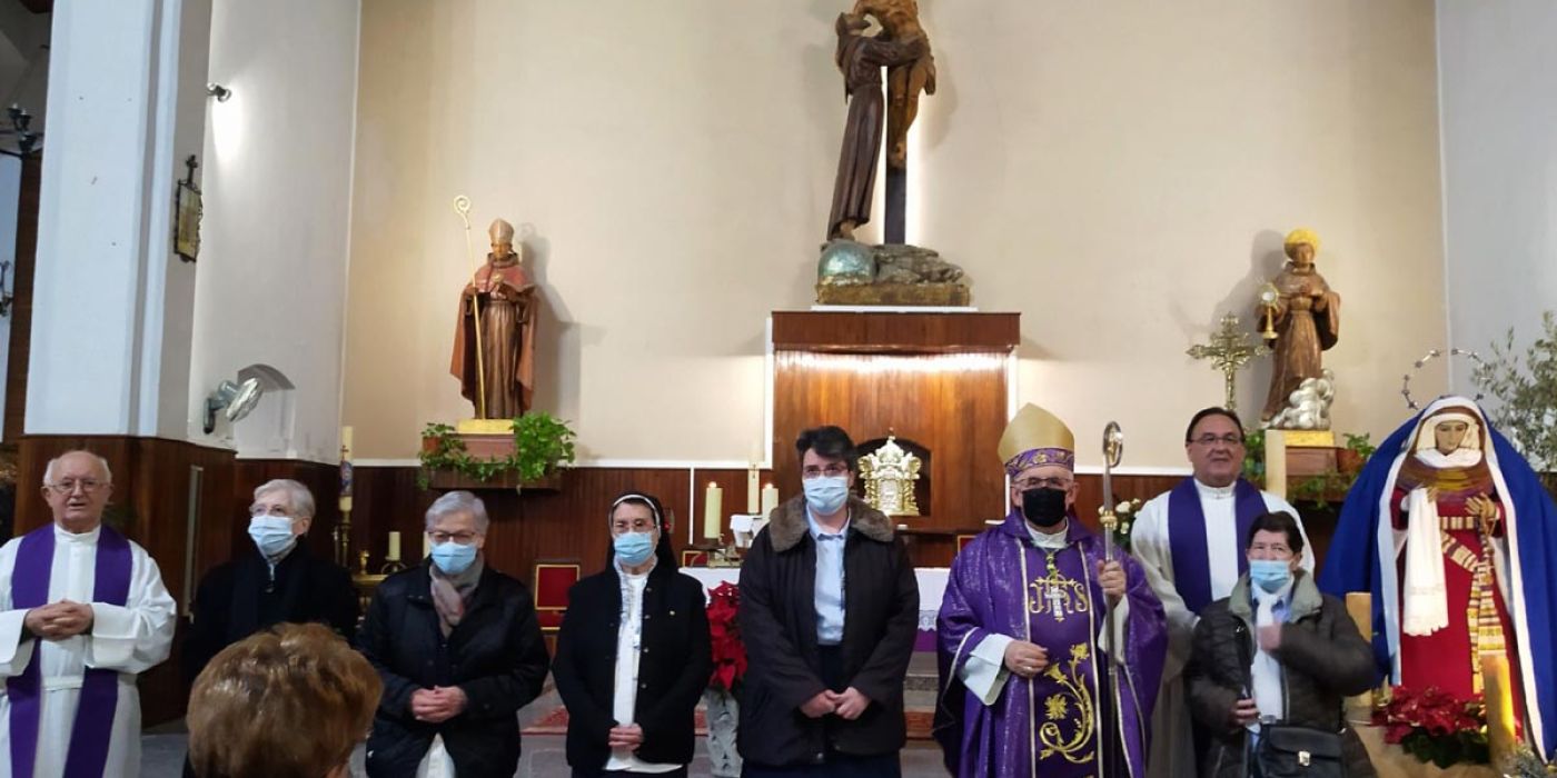 Eucaristía para despedir a las Hermanas Franciscanas Misioneras en Albacete