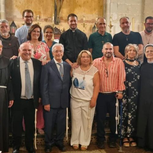 La Rábida reúne a la familia franciscana de Huelva para celebrar el VIII Centenario