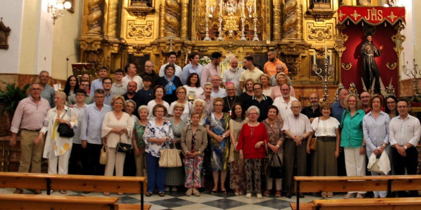 Visita del Obispo de Córdoba a la fraternidad ‘Madre de Dios’ de Lucena (Córdoba)