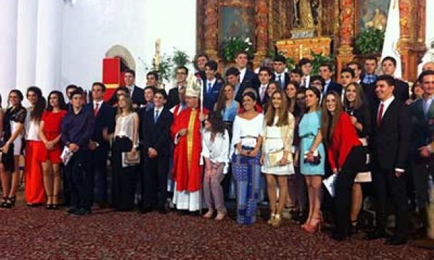 Sacramento de la Confirmación. Cáceres