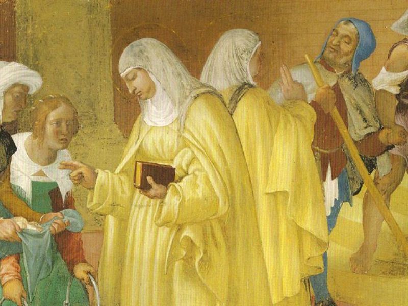 Santa Brígida. Patrona de Europa