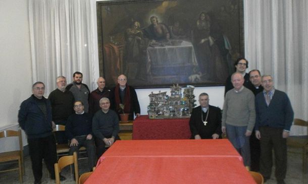 Hermanos españoles en Roma. Navidad