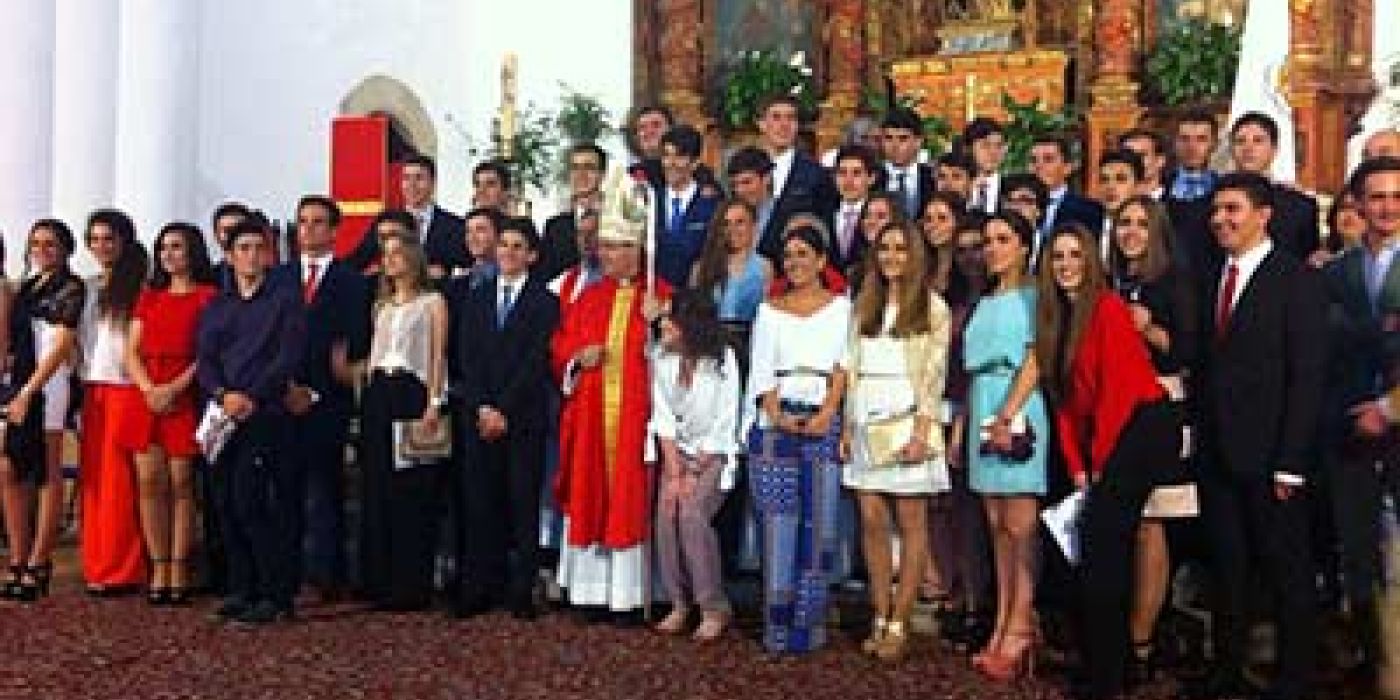 Sacramento de la Confirmación. Cáceres