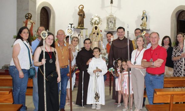 La imagen restaurada de la Virgen de Guadalupe regresa a Belalcázar