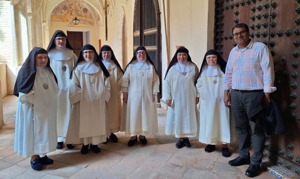 Visita fraterna a la Casa Madre de las Concepcionistas en Toledo, cuna del carisma de Santa Beatriz de Silva