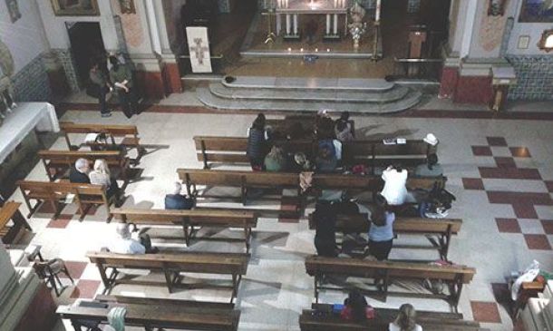 40 horas ininterrumpidas ante el Santísimo