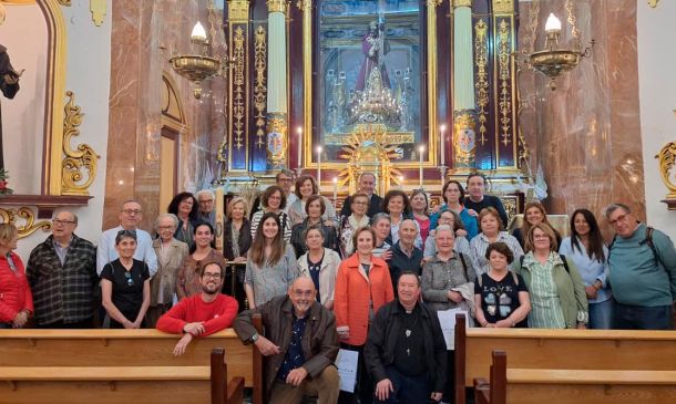 Cáritas Diocesana de Orihuela-Alicante peregrina al convento franciscano en el marco del Jubileo